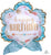 Anagram Mylar & Foil Boho Birthday Girl 27″ Foil Balloon