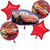 Anagram Mylar & Foil Bouquet Cars Birthday Foil Balloons