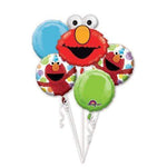 Anagram Mylar & Foil Bouquet Elmo Party Foil Balloons