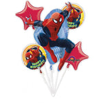 Anagram Mylar & Foil Bouquet Spider-Man Birthday Foil Balloons