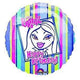 Bratz Funky Birthday Stripes 18″ Balloon