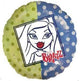 Bratz Polka Dot Green Blue 18" Foil Balloon