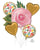 Anagram Mylar & Foil Bright Florals Balloon Bouquet