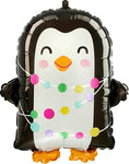 Anagram Mylar & Foil Bright Holidays Penguin 17″ Balloon