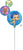 Anagram Mylar & Foil Bubble Guppies 14″ Balloon