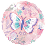 Anagram Mylar & Foil Butterfly Flutters 18″ Balloon