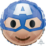 Globo Capitán América Emoji 17″