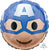 Captain America Emoji 17″ Balloon