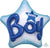Anagram Mylar & Foil Celebrate Baby Boy 32" Mylar Foil Balloon