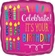 Celebrate It's Your Birthday 18″ Balloon