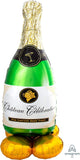 Botella de vino de champán Globo AirLoonz de 60"
