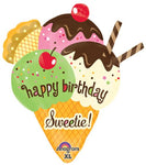 Anagram Mylar & Foil Cherry On Top Birthday 30″ Foil Balloon