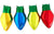 Anagram Mylar & Foil Christmas Lights Balloon Kit