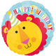 Circus Lion 1st Birthday 18″ Balloon