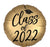 Anagram Mylar & Foil Class of 2022 Satin Gold 18″ Balloon