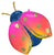 Anagram Mylar & Foil Colorful Ladybug 33″ Balloon
