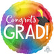 Congrats Grad Colorful 28″ Balloon