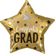 Congrats Grad Graduation Star Globo de 28″