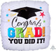 Congrats Grad, You Did It! 17″ Balloon