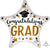 Anagram Mylar & Foil Congratulation Grad Graduation 19″ Balloon