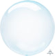 Globo esférico azul Crystal Clearz™ de 18″
