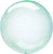 Anagram Mylar & Foil Crystal Clearz Green 18″ Balloon