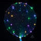 Crystal Clearz con luces multicolores Globo de 18″
