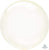 Anagram Mylar & Foil Crystal Clearz™ Yellow 18″ Spherical Balloon
