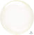 Anagram Mylar & Foil Crystal Clearz™ Yellow 18″ Spherical Balloon