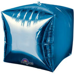 Anagram Mylar & Foil Cubez Blue 15″ Balloon