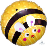 Anagram Mylar & Foil Cute Bumble Bee 18″ Balloon