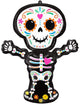 Globo de 34″ con esqueleto de pie del Día de los Muertos