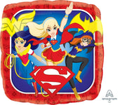 Anagram Mylar & Foil DC Superhero Girls 17″ Balloon