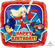 DC Superhéroes Niñas Feliz Cumpleaños Globo 17″