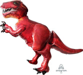 Anagram Mylar & Foil Discovering Dinosaurs®- Tyrannosaurus Rex 68" AirWalker Balloon
