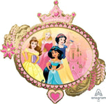 Anagram Mylar & Foil Disney Princesses Once Upon A Time 34″ Foil Balloon