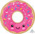 Anagram Mylar & Foil Donut with Sprinkles 27” Balloon