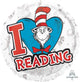 Dr. Seuss Hats Off to Reading 17″ Balloon