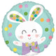 Easter Spotted Bunny 21″ Balloon