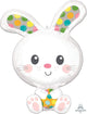Easter Spotted Bunny 29″ Balloon