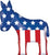 Anagram Mylar & Foil Election Donkey Democrats 32″ Balloon