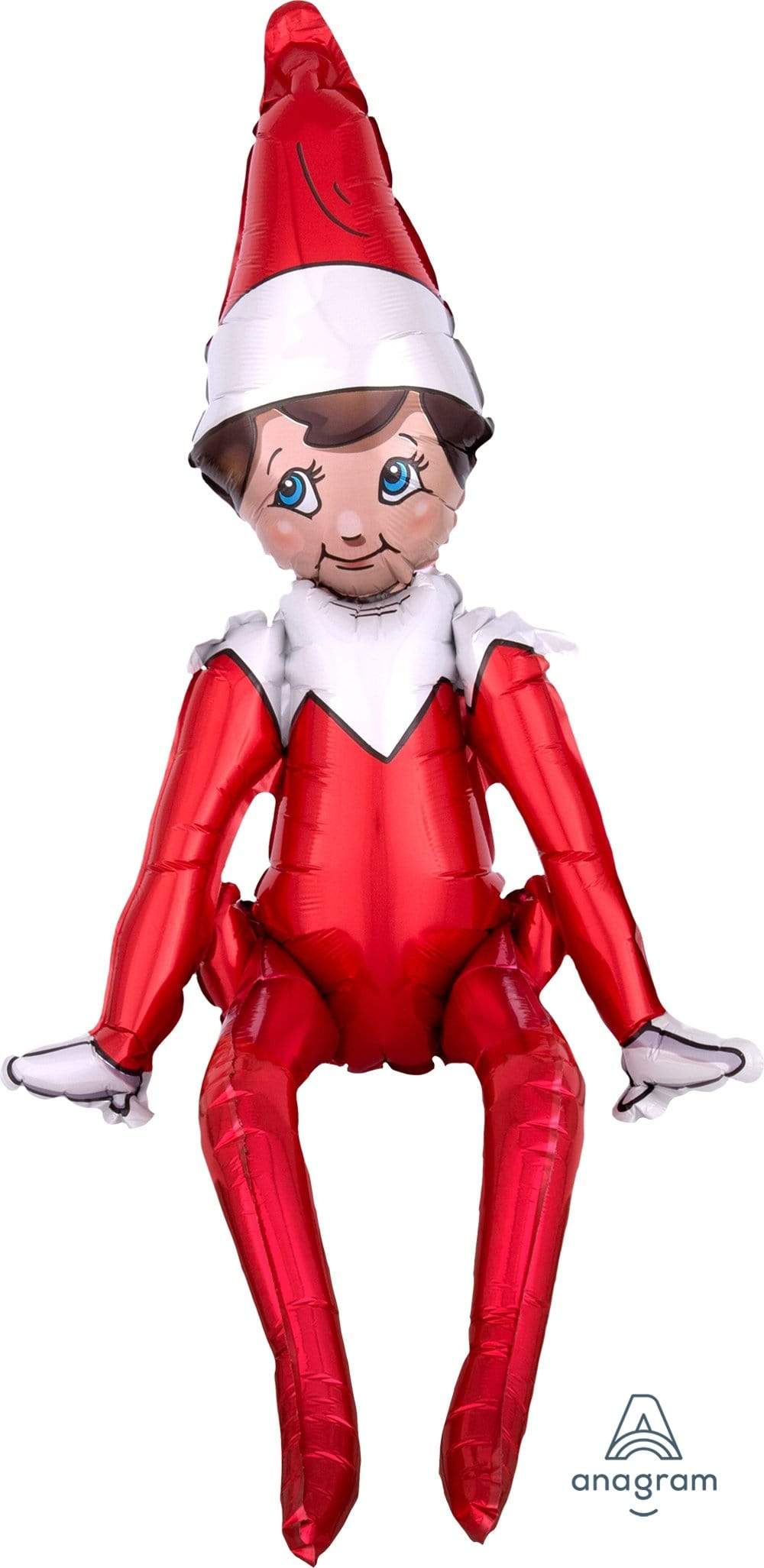 Elf on a Shelf Sitting 29″ Balloon – instaballoons Wholesale