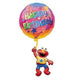 Elmo with Happy Birthday 39″ Balloon