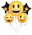 Anagram Mylar & Foil Emoticon Smiles Balloon Bouquet