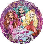 Anagram Mylar & Foil Ever After High Hexcellent Birthday 18″ Balloons