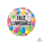 Feliz Cumpleaños 18″ Balloon