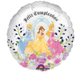 Feliz Cumpleaños Disney Princesses 18″ Balloon