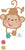 Anagram Mylar & Foil Fisher Price Baby Monkey 40"