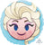 Anagram Mylar & Foil Frozen Elsa Emoji 17″ Balloon