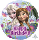 Frozen Happy Birthday 17″ Balloon